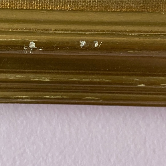 Lighthouse Beach Oil Painting MCM Oil on Canvas 1960s Retro Seagulls N Siebel - Picture 13 of 15